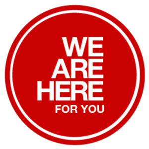 We are here for you